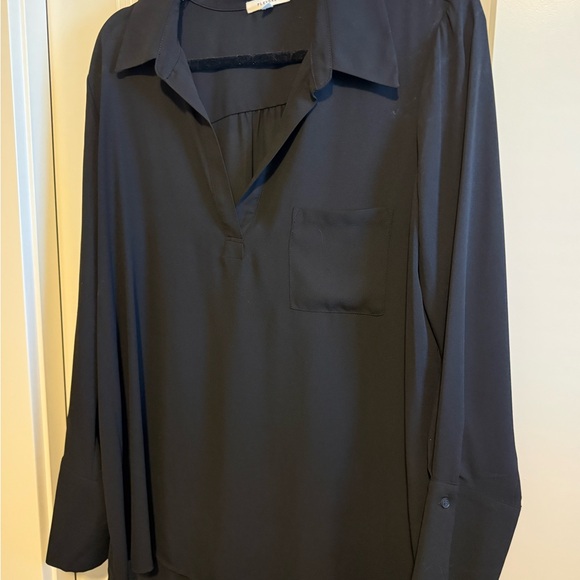 Pleione Tops - Pleione Black Blouse